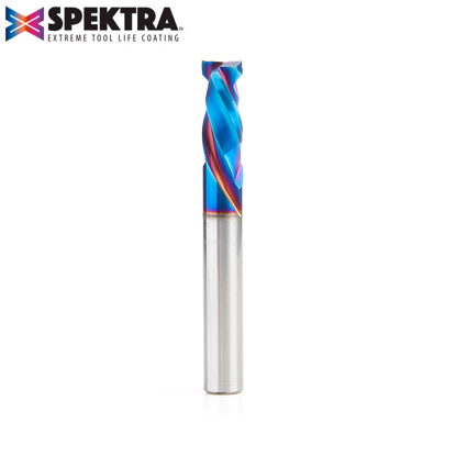 Picture of 46367-K CNC Solid Carbide Spektra™ Extreme Tool Life Coated Mortise Compression Spiral 3/8 Dia x 7/8 Inch x 3/8 Shank